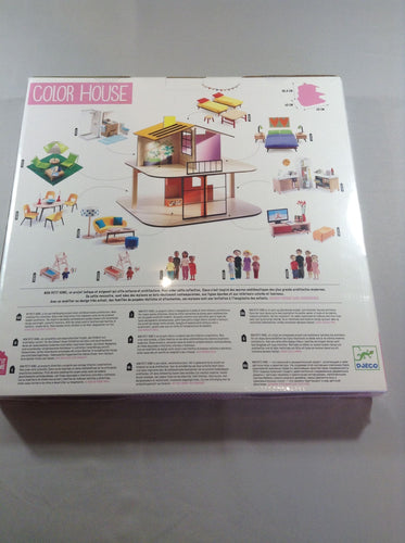 NEUF Color House, Little Home, 4-10a, moins cher chez Petit Kiwi