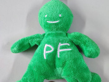 Peluche verte P'tit Filou 25cm