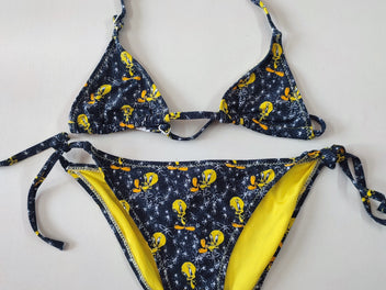 Bikini noir motifs Titi