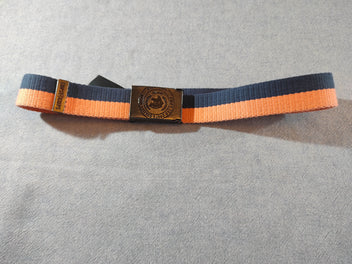 Ceinture bleue- orange  T 128