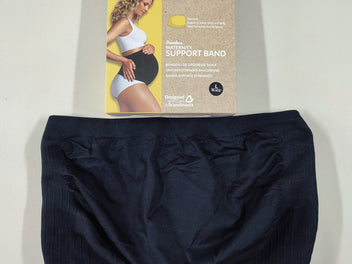 Bandeau de grossesse noir