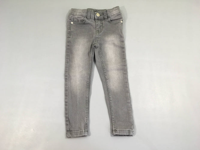 Jeans gris clair, moins cher chez Petit Kiwi