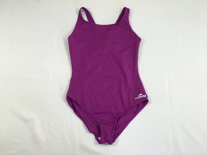 Maillot de bain mauve Nabaiji, moins cher chez Petit Kiwi