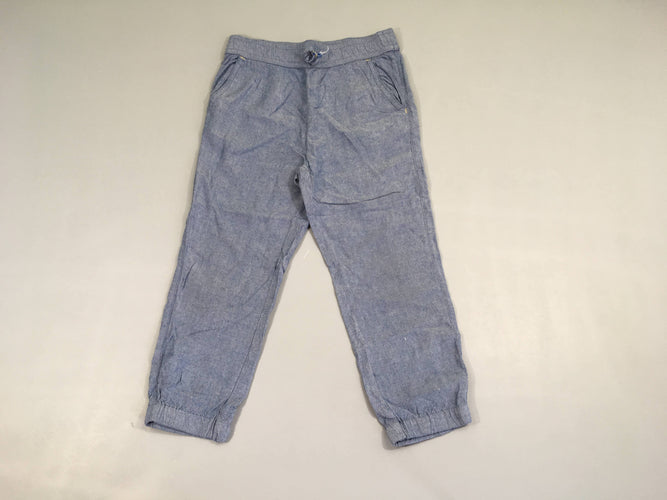 Pantalon fluide denim, moins cher chez Petit Kiwi