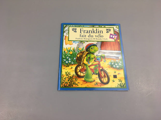 Franklin fait du vélo, moins cher chez Petit Kiwi