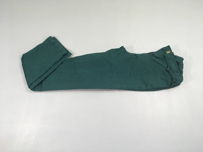 Pantalon vert foncé volants, moins cher chez Petit Kiwi