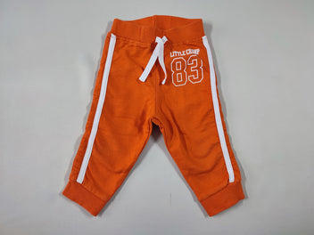 Pantalon molleton orange 