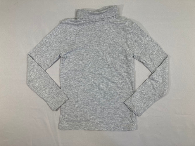 T-shirt m.l col roulé gris-Bouloché, moins cher chez Petit Kiwi