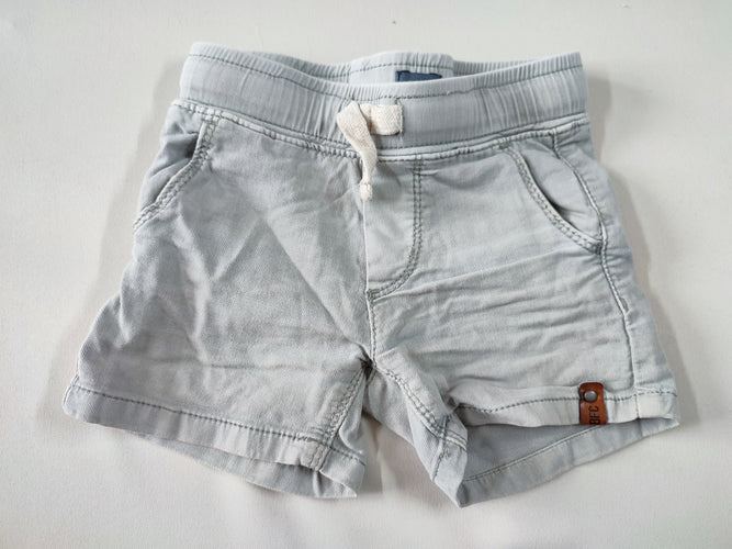 Short gris cordon beige, moins cher chez Petit Kiwi