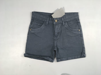 NEUF Short gris à revers