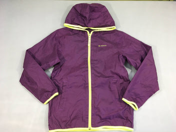 Veste style k-way mauve