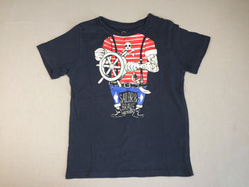 T-shirt m.c bleu marine pirate