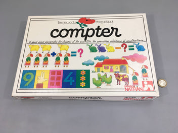 Complet les jeux du coquelicot compter, 4-7a