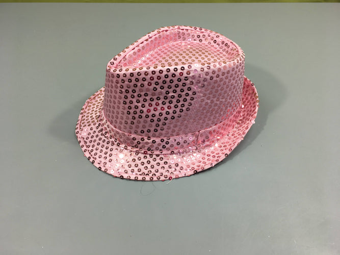 Chapeau rose sequin, moins cher chez Petit Kiwi