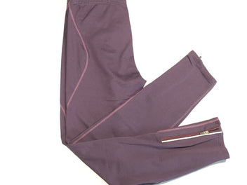 Legging de sport aubergine