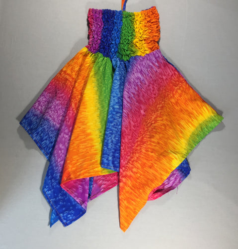 Robe s.mokée multicolore, moins cher chez Petit Kiwi