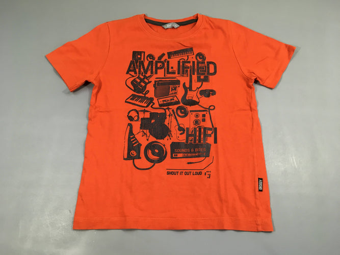 T-shirt m.c orange Amplified, moins cher chez Petit Kiwi