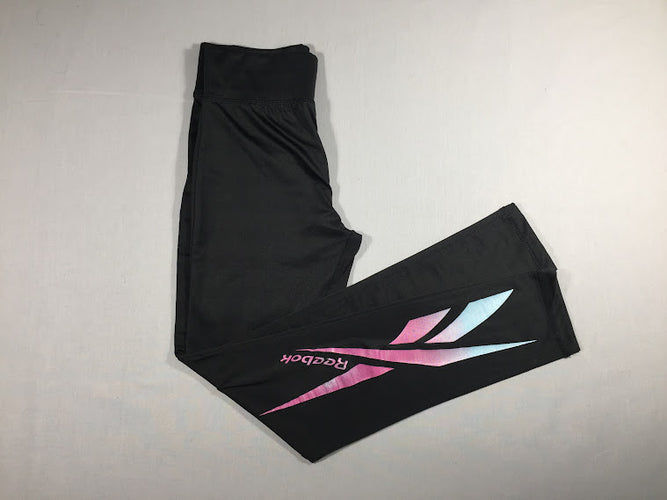 Legging de sport noir - flocage élimé - taille estimée, moins cher chez Petit Kiwi