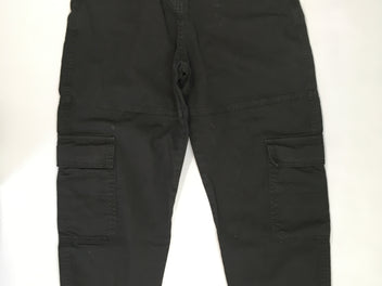 Pantalon cargo noir jogger, T36