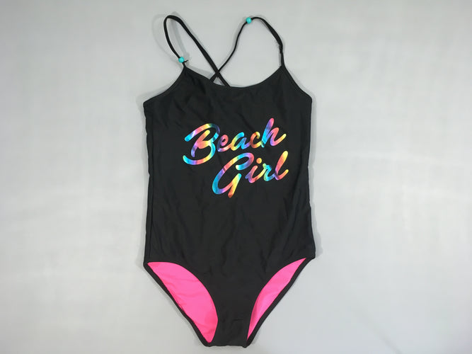 Maillot noir Beach girl, moins cher chez Petit Kiwi