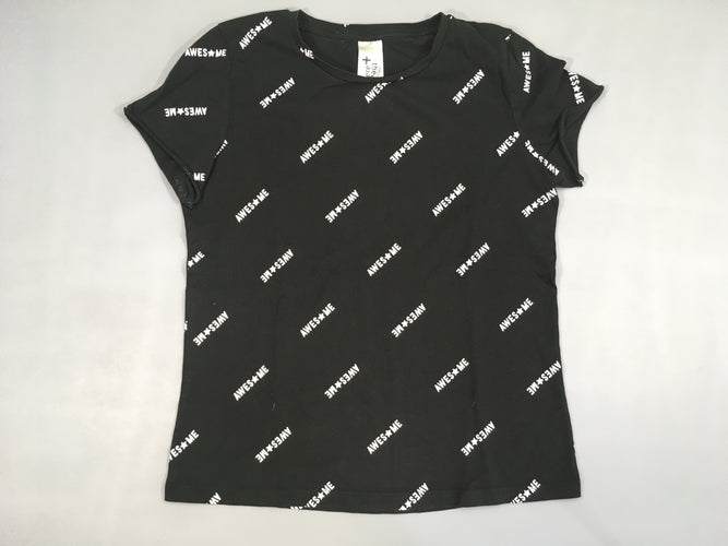 T-shirt m.c noir awesome, moins cher chez Petit Kiwi