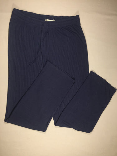 Women secret - pantalon de pyjama bleu marine léger - côtelé -  légèrement bouloché - M, moins cher chez Petit Kiwi