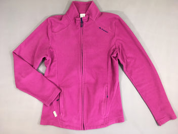 Polar zippé mauve, taille S