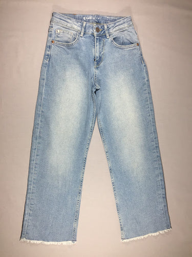 Jeans clair large effet éraillé, moins cher chez Petit Kiwi