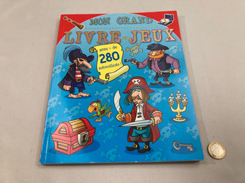 Mon grand livre jeux avec + de 280 autocollants