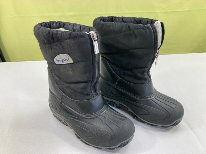 Bottes de neige noires Berghen, 31-32, moins cher chez Petit Kiwi