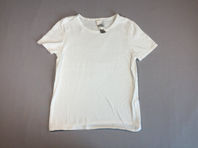 T-shirt m.c blanc, moins cher chez Petit Kiwi