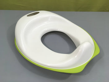 Réducteur WC blanc vert , Lockig