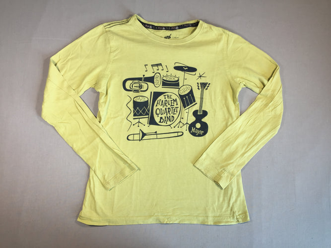 T-shirt m.l jaune - instruments de musique, moins cher chez Petit Kiwi