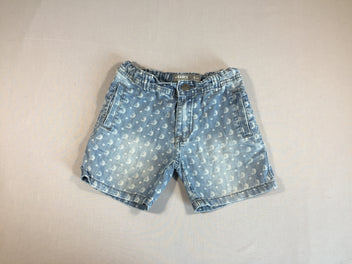 Short jean effet délavé - voiliers