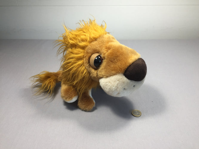 Peluche Big Headz Lion, moins cher chez Petit Kiwi