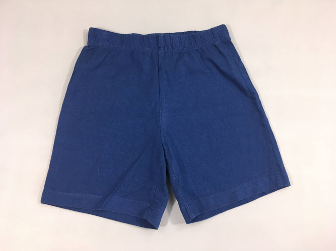 Short  jersey bleu foncé, moins cher chez Petit Kiwi