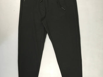 Etat neuf-Pantalon souple chino noir taille élastique 30