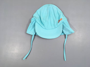 Chapeau turquoise de soleil 43cm