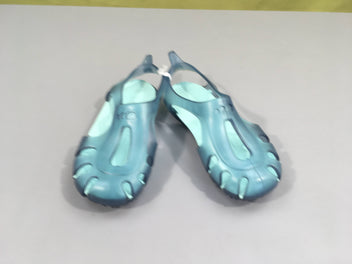 Sandales d'eau plastique bleu, 27