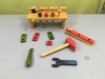 Petit établi en bois-accessoires à visser