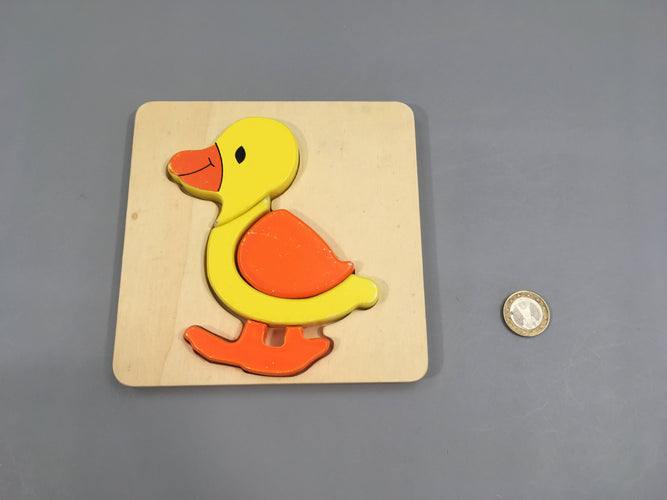 Planche puzzle canard, moins cher chez Petit Kiwi