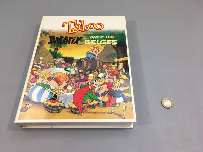 Taboo-Astérix chez les Belges, moins cher chez Petit Kiwi