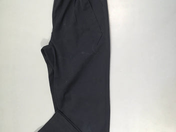 Pantalon bleu foncé taille élastique