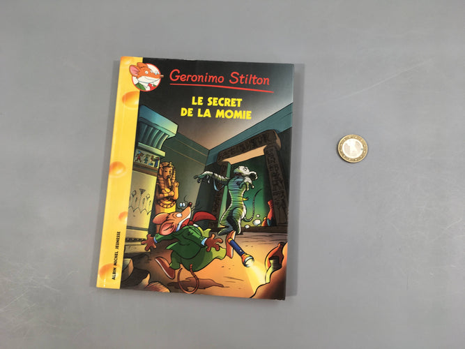 Geronimo Stilton-Le secret de la momie, moins cher chez Petit Kiwi