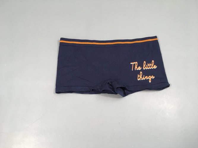 Culotte boxer bleu foncé the little things, moins cher chez Petit Kiwi