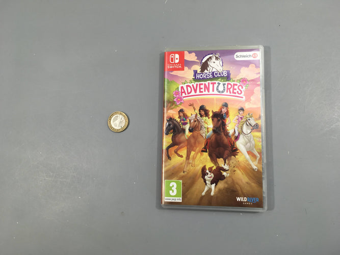 Adventures, horses club, jeu Nintendo Switch, moins cher chez Petit Kiwi