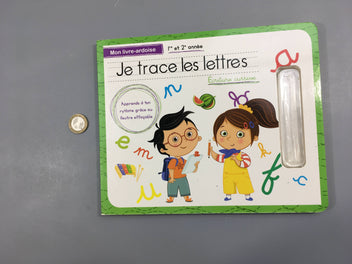 Je trace les lettres - sans le marqueur