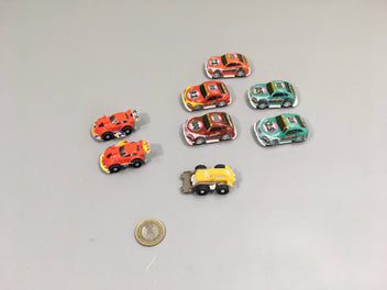 8 Voitures tur.bo Racers Mini Rally Pull-back