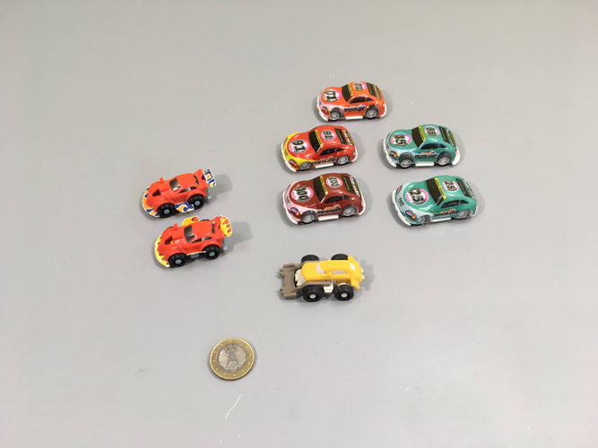 8 Voitures tur.bo Racers Mini Rally Pull-back, moins cher chez Petit Kiwi