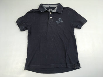 Polo m.c jersey bleu marine Fouganza